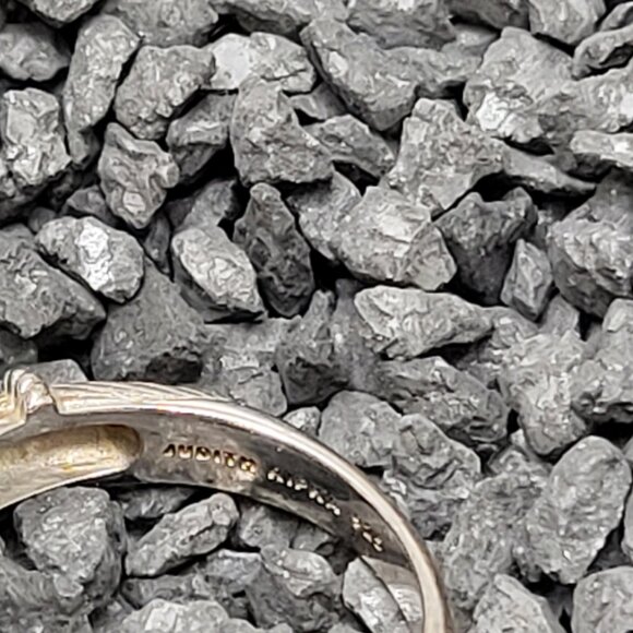 Judith Ripka Citrine Ring  .925  Sz 8 - Picture 4 of 5